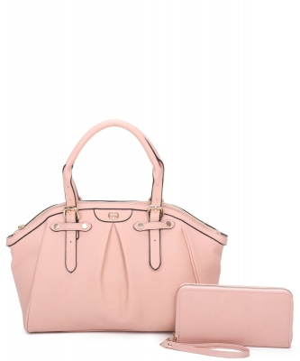Fashion Top Handle 2-in-1 Satchel Bag LF2330T2 PINK